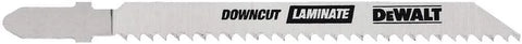 DEWALT DW3762H2 4-Inch 10TPI Laminate Down Cutting HSC T-Shank Jig Saw Blade (2-Pack)