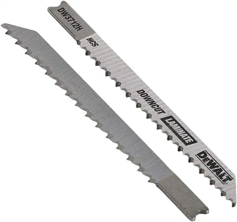 DEWALT Jigsaw Blades, Laminate Down Cutting, U-Shank, 4-Inch, 10-TPI, 5-Pack (DW3712H)