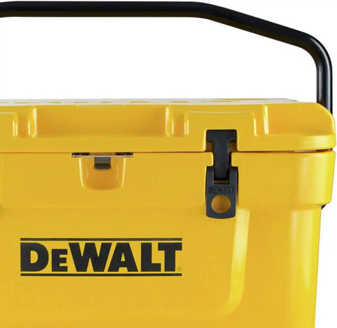 DeWalt 25 Qt Roto Molded Cooler , Yellow