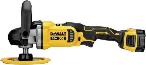 DEWALT 20V MAX* XR Cordless Polisher Kit, Rotary, Variable Speed, 7-Inch, 180 mm (DCM849P2)
