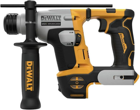 DEWALT 20V MAX SDS Plus Rotary Hammer Drill, Cordless, 5/8 in., Tool Only (DCH172B), Special Feature-Brushless Motor, Compact