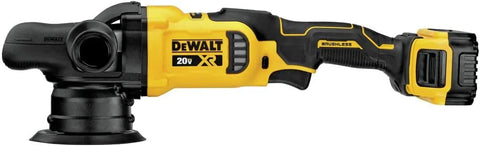 DEWALT 20V MAX* XR Cordless Polisher Kit, Variable-Speed, Random Orbit, 5-Inch (DCM848P2)