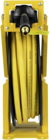 DeWalt DXCM024-0343 Double Arm Hose Reel with 3/8” x 50’ Premium Rubber Hose