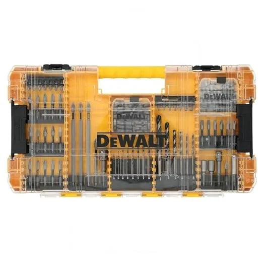 Tough Grip 120-Piece Screwdriver Bit Set, 1/4-in Hex Shank, Impact Ready, Alloy Steel (DWAF120SETTG)