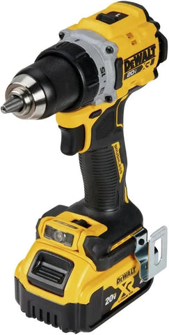 DEWALT 20V MAX* XR® Brushless Cordless 1/2 in. Drill/Driver Kit (DCD800P1), Yellow
