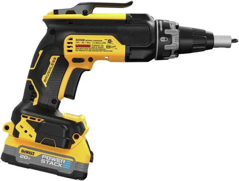 DEWALT 20V MAX Drywall Screw Gun, Battery and Charger Included (DCF630E1)