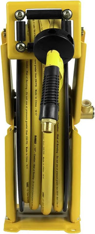 DEWALT DXCM024-0344 Double Arm Hose Reel with 1/2" x 50' Premium Rubber Hose