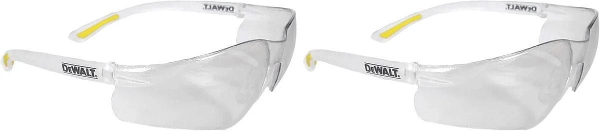 DEWALT DPG52-1C Contractor Pro Clear High Performance Lightweight Protective Safety Glasses (Pack of 2)