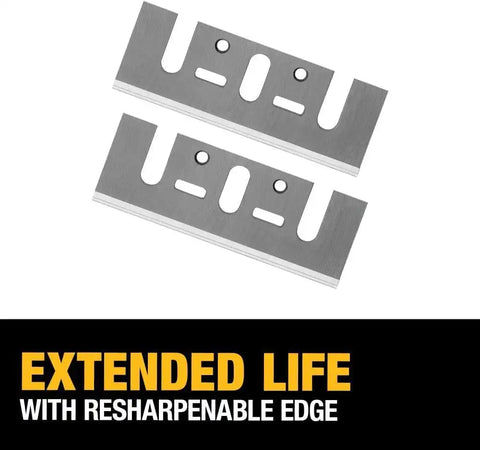 DEWALT Planer Blades, High Speed, Steel (DW6655)