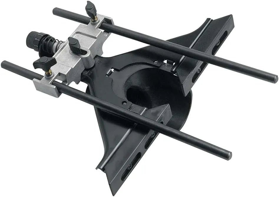 DEWALT Universal Router Edge Guide with Dust Collection, Fine Adjustment, Vacuum Adaptor (DW6913)