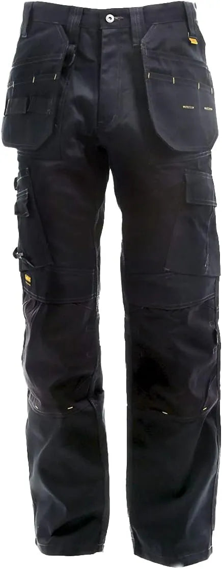 DEWALT Protradesman Men's Loose Fit, Holster Pocket, Cottonpoly Stretch Work Pants