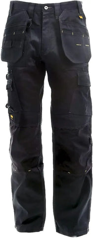 DEWALT Protradesman Men's Loose Fit, Holster Pocket, Cottonpoly Stretch Work Pants