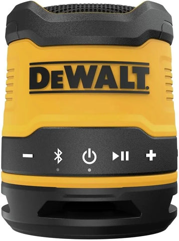 DEWALT Bluetooth Speaker, USB-C Rechargeable, Jobsite (DCR008)