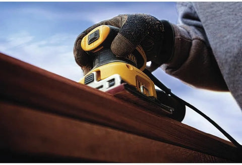 DEWALT Electric Sander, 1/4 Sheet, 14, 000 OPM (DWE6411)
