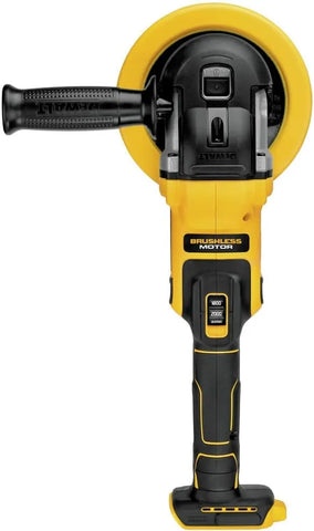 DEWALT 20V MAX* XR Cordless Polisher, Rotary, Variable Speed, 7-Inch, 180 mm, Tool Only (DCM849B)
