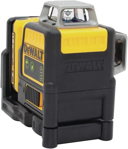 DEWALT 12V MAX Laser Level, Cross Line Laser, 2 x 360, Green, Includes Blow Mold Case (DW0811LG)