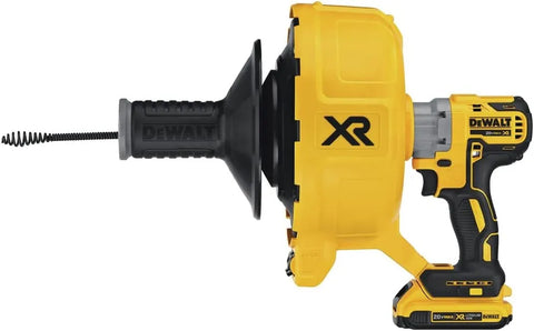 DEWALT 20V MAX XR Drain Snake Kit, Brushless (DCD200D1)