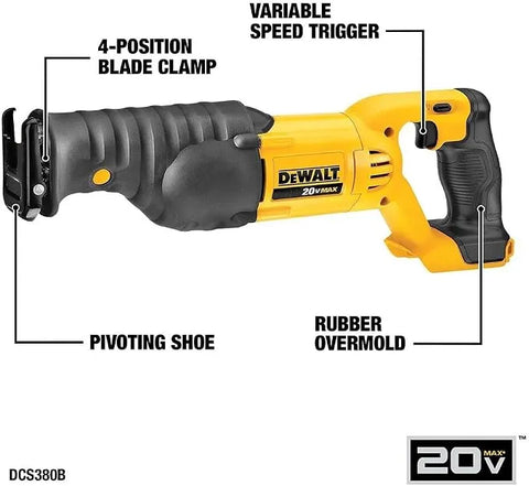 DEWALT Tools 5 Tool Power Tool Combo Kit, Cordless Drill Impact Driver Saw Oscillating Multi-tool Set with 20V MAX Battery and Charger (DCK551D1M1)