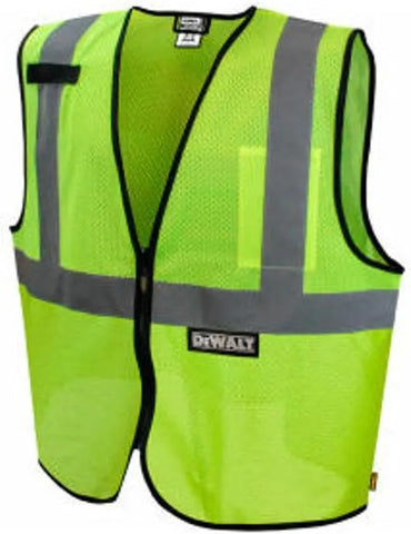 DEWALT DSV220 Class 2 Economy Mesh Vest - Green - Size M