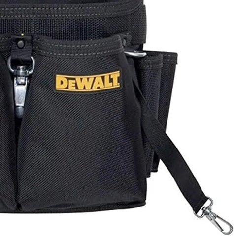 DEWALT DG5680 Professional Electrician's Tool Pouch, 14 Pocket, Black, yellow