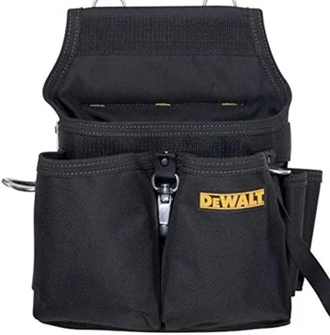 DEWALT DG5680 Professional Electrician's Tool Pouch, 14 Pocket, Black, yellow
