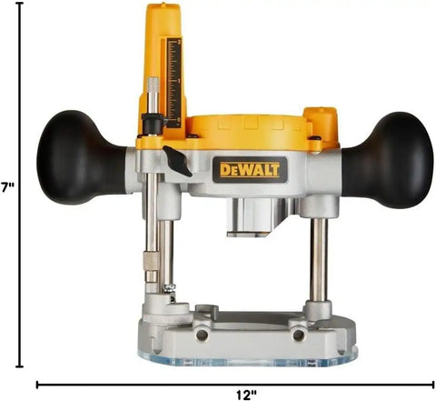 DEWALT Plunge Base For Compact Router, Steel Rods for Smooth Plunge Stroke (DNP612)