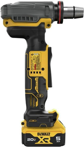 DEWALT 20V MAX XR PEX Expander Tool Kit with 1", 1-1/4", and 1-1/2" Expansion Heads, Battery and Charger Included (DCE410P1)