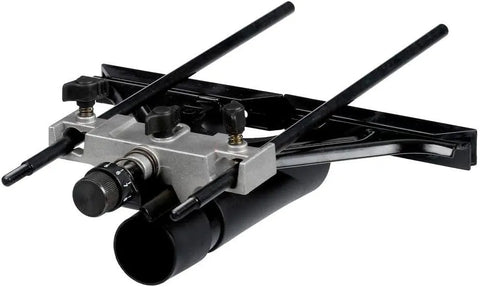 DEWALT Universal Router Edge Guide with Dust Collection, Fine Adjustment, Vacuum Adaptor (DW6913)