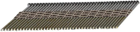 DEWALT Framing Nails, Paper Tape, 30-Degree, Smooth Shank, Galvanized, Off-Set Round Head, 3-Inch x .120-Inch, 2000-Pack (DPT-10D120GFH)