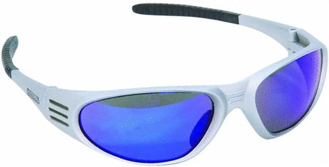 DEWALT DPG56-7C Ventilator Blue Mirror High Performance Protective Safety Glasses with Wraparound Frame