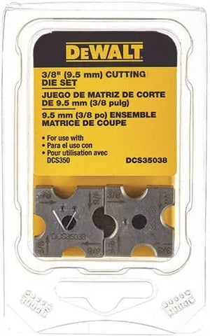 DEWALT Cutting Die Set, 3/8-Inch (DCS35038)