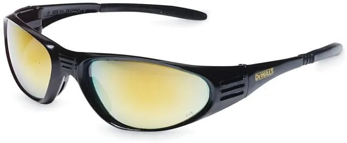Dewalt DPG56B-2C Ventilator Black Frame Smoke Lens High Performance Protective Safety Glasses with Wraparound Frame