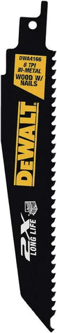 DEWALT - DWA4101 Reciprocating Saw Blade Set, Wood/Metal Cutting, 8-Pack (DWAR8SETCS)