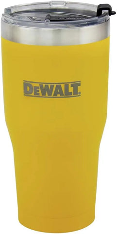 DEWALT Stainless Steel Tumbler, Yellow, 30 Ounce
