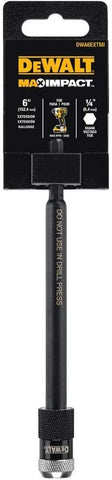 DEWALT Drill Bit Holder Extension, Impact Ready, 6-Inch (DWA6HLDFT)