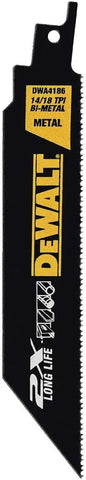 DEWALT - DWA4101 Reciprocating Saw Blade Set, Wood/Metal Cutting, 8-Pack (DWAR8SETCS)
