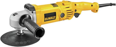 DEWALT Variable Speed Polisher, includes 2 position side handle, backing pad, 7 to 9-Inch (DWP849)