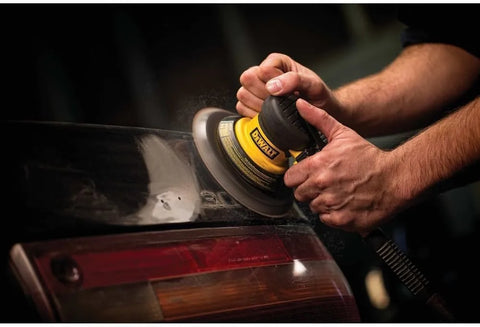 DEWALT Air Sander, Pneumatic Sander, 12k RPM Professional Palm Sander (DWMT70781L)