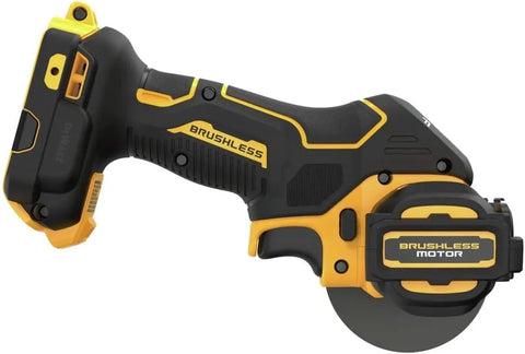 DEWALT 20V MAX Cordless Angle Grinder Kit, 3-in. (DCS438E1)