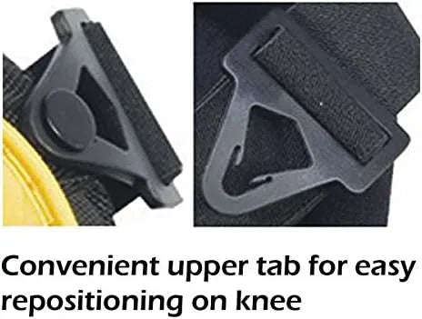 Custom Leathercraft DEWALT DG5204 Professional Kneepads with Layered Gel and Neoprene Fabric Liner, Large