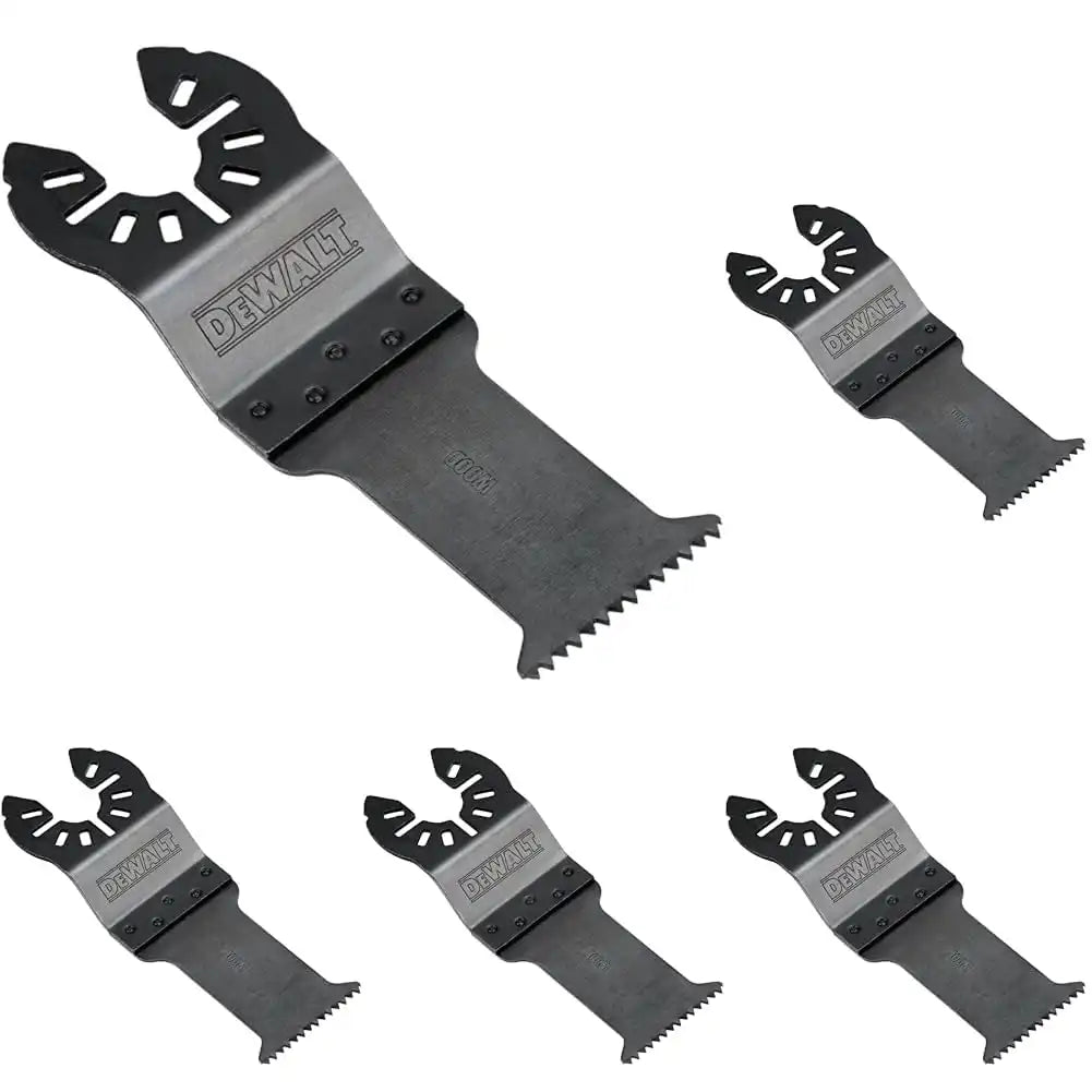 DEWALT Oscillating Tool Blade, Fast Cutting, Wood (DWA4206) (Pack of 5)