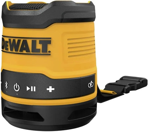 DEWALT Bluetooth Speaker, USB-C Rechargeable, Jobsite (DCR008)