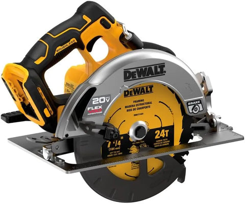 DEWALT FLEXVOLT ADVANTAGE 20V MAX* Circular Saw, 7-1/4-Inch, Cordless, Tool Only (DCS573B)