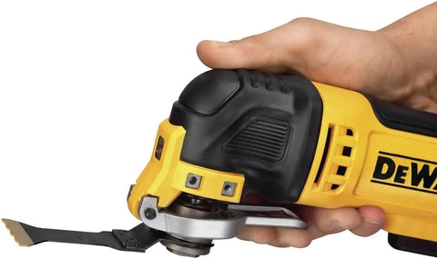 DEWALT Oscillating Tool, 3-Amp, Corded, Includes Wood Blades, Sandpaper and Tool Bag (DWE315K)