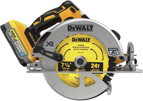 DEWALT 20V MAX Circular Saw, Cordless, 7-1/4 inch, Battery and Charger Included (DCS570H1)