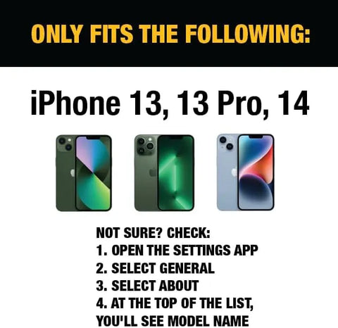 DEWALT Heavy Duty Glass Screen Protector for iPhone 13/13 Pro/14, 2 Pack Tempered Glass Screen Protector, Case Friendly, Perfect Install Tool Included, Long-Lasting Protection