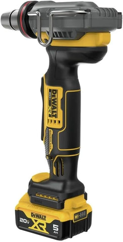 DEWALT 20V MAX XR PEX Expander Tool Kit with 1", 1-1/4", and 1-1/2" Expansion Heads, Battery and Charger Included (DCE410P1)