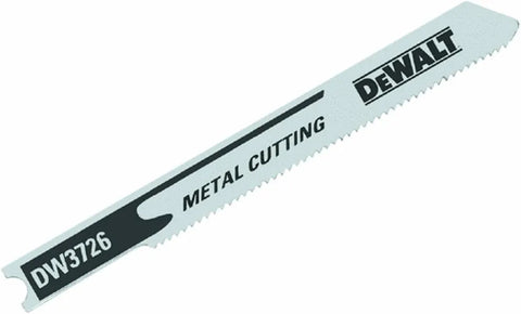 DEWALT DW3726-5 3-Inch 24 TPI Thin Metal Cut Cobalt Alloy Steel U-Shank Jig Saw Blade (5-Pack)