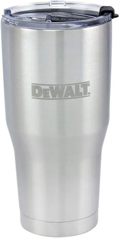 DEWALT Stainless Steel Coffee Tumbler, 30 Ounce
