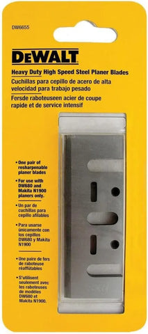 DEWALT Planer Blades, High Speed, Steel (DW6655)